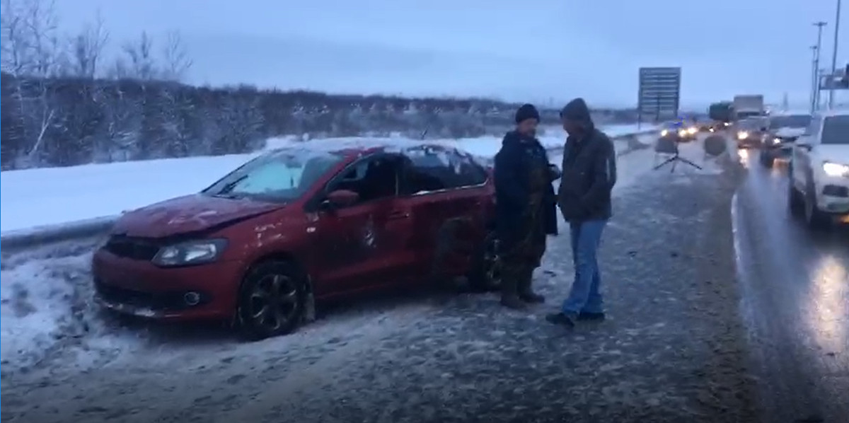 Кадр из видео УГИБДД по Санкт-Петербургу и Ленинградской области